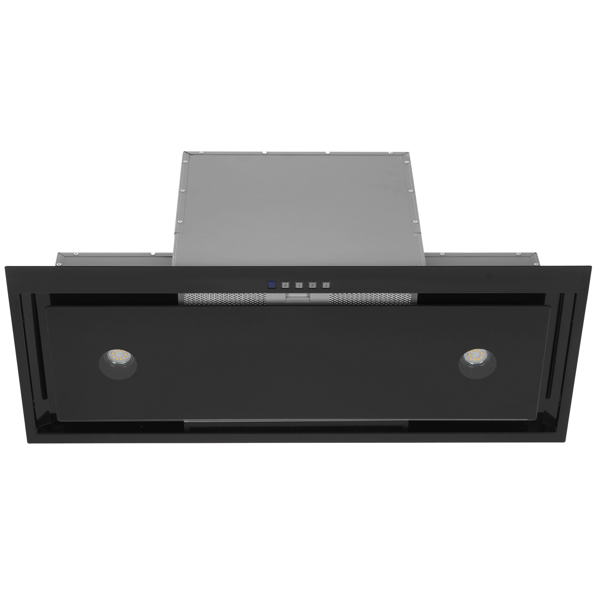 5354593 Вытяжка полновстраиваемая Akpo WK-6 Neva glass серебристый/черный STDN-0119562 - Вид №1