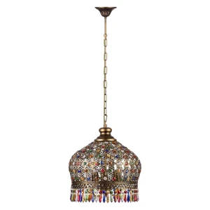 Подвес Lumin`arte Arabika-1, 3xE27x60 Вт, металл, цвет бронза/мультиколор