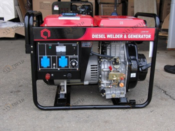 Сварочный генератор Амперос LDW180CE sun-id-1033344