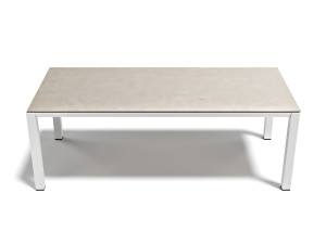 Прямоугольный выдвижной стол из керамогранита