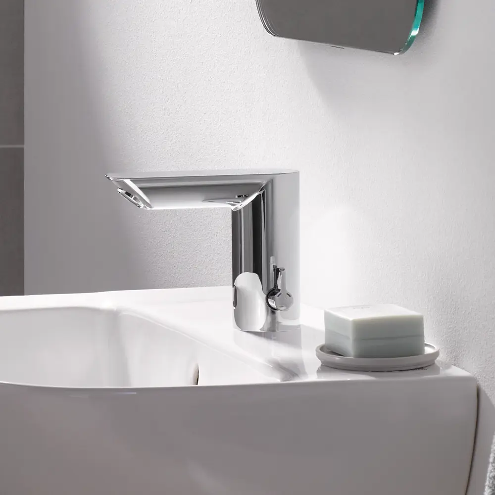 Смеситель для раковины Grohe Bau Cosmopolitan E 36451000 сенсорный цвет хром 82199448 STLM-2058949 - Вид №12
