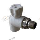 Кран шаровый для радиатора (угл.) 25-3/4 Grise PP-R PROAQUA 27279