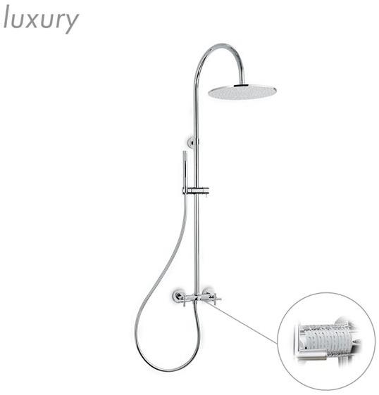 newform Настенная душевая стойка с душевой лейкой Blink 70852 - 70952 - Вид №1