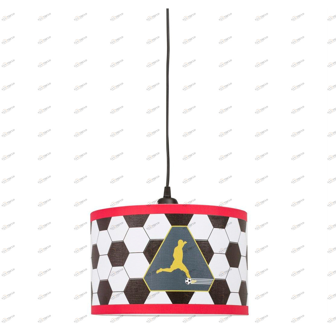 Люстра детская Derby CILEK  00-3832363 Черный;красный Santreyd 