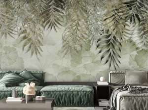 Обои с цветочными мотивами