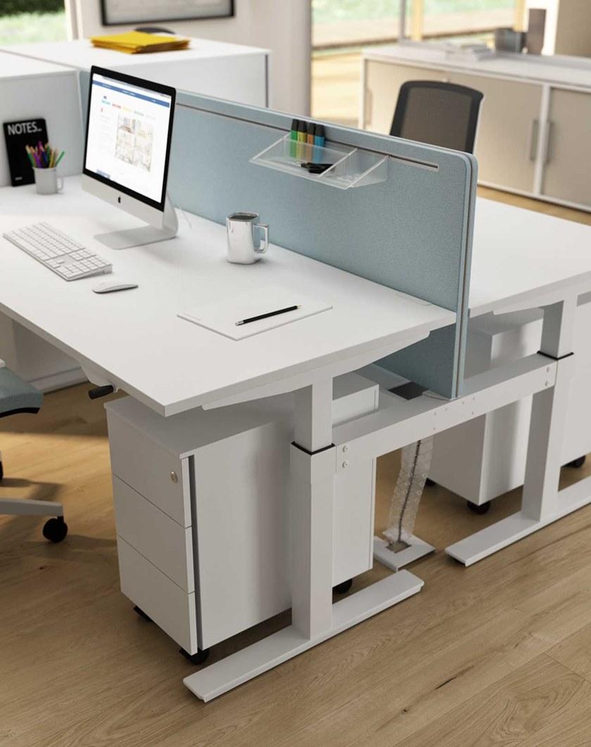 Bralco Прямоугольный стол из меламина Winglet sun-id-1477285 - Вид №1