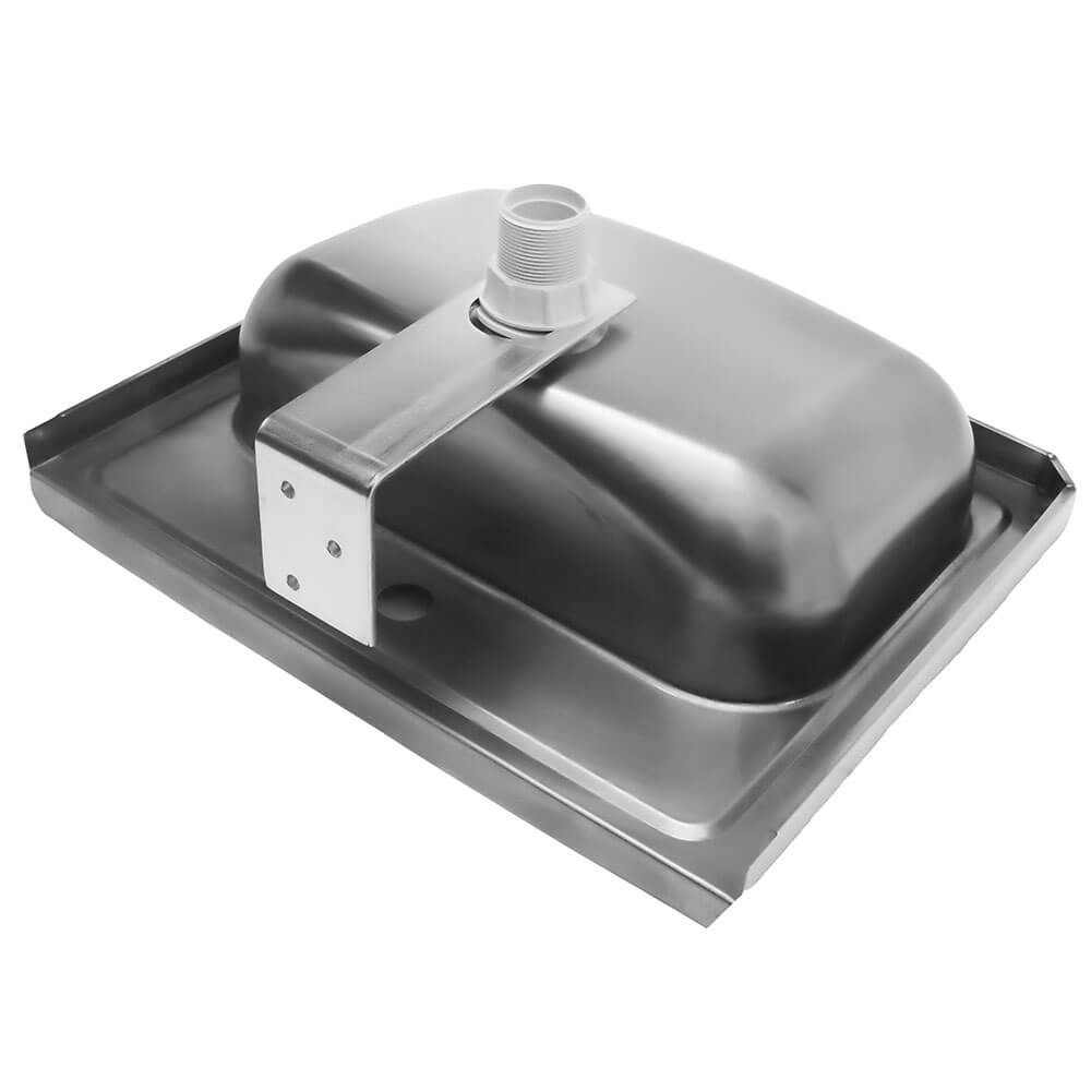 3-015.1  Раковины подвесные Public Steel  - Вид №1