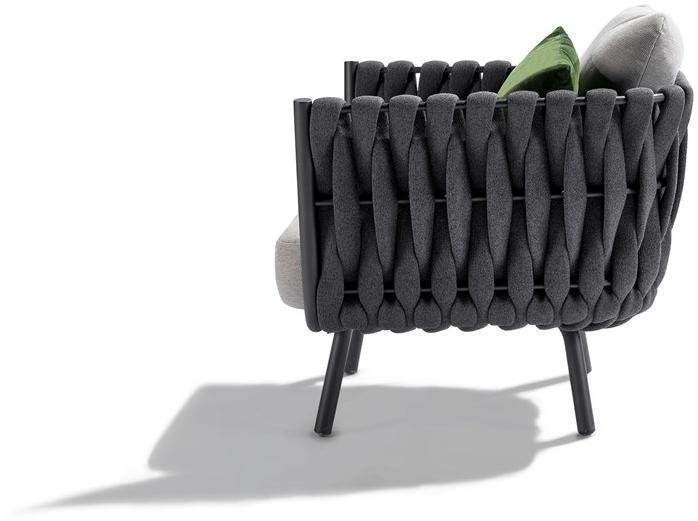 TRIBÙ Садовое кресло из ткани с подлокотниками Tosca sun-id-1504232 - Вид №6