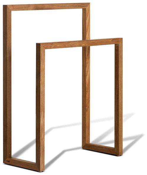 TRIBÙ Подставка для полотенец из тика Accessories sun-id-1433355 - Вид №2