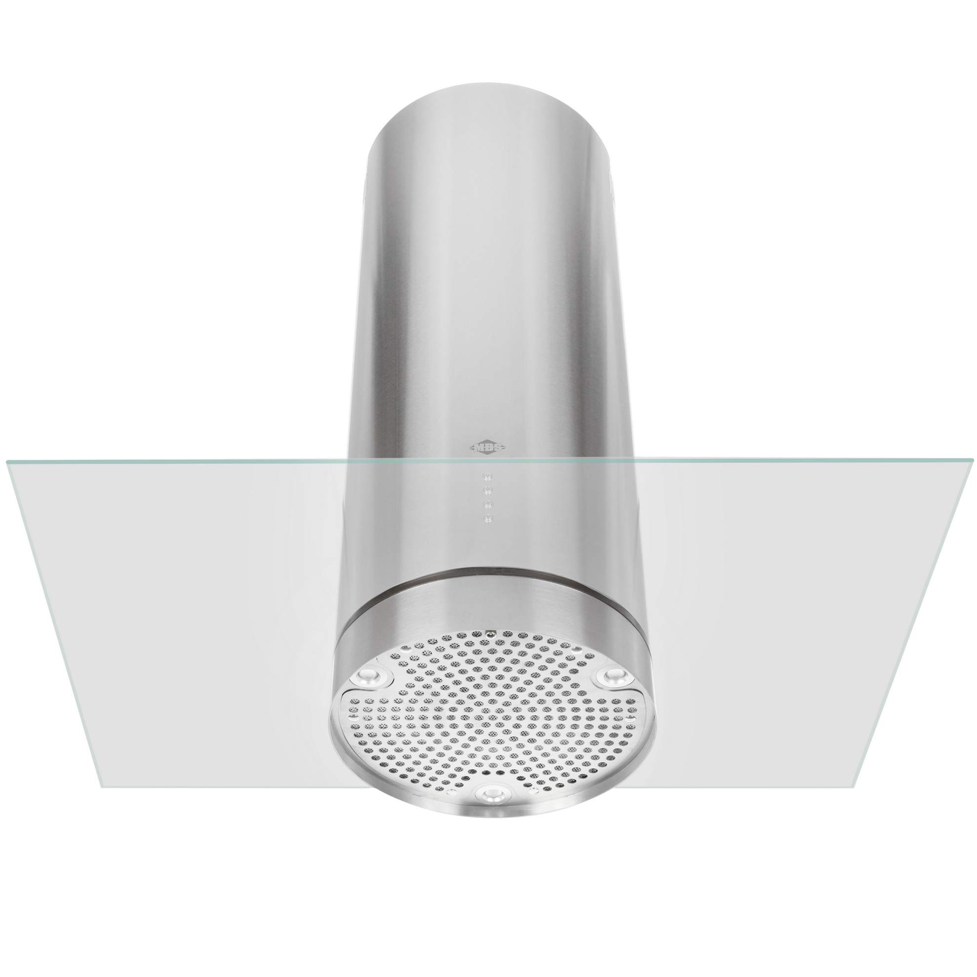 8130132 Вытяжка каминная MBS LILIA 190 GLASS серебристый/прозрачный STDN-0045460 - Вид №1