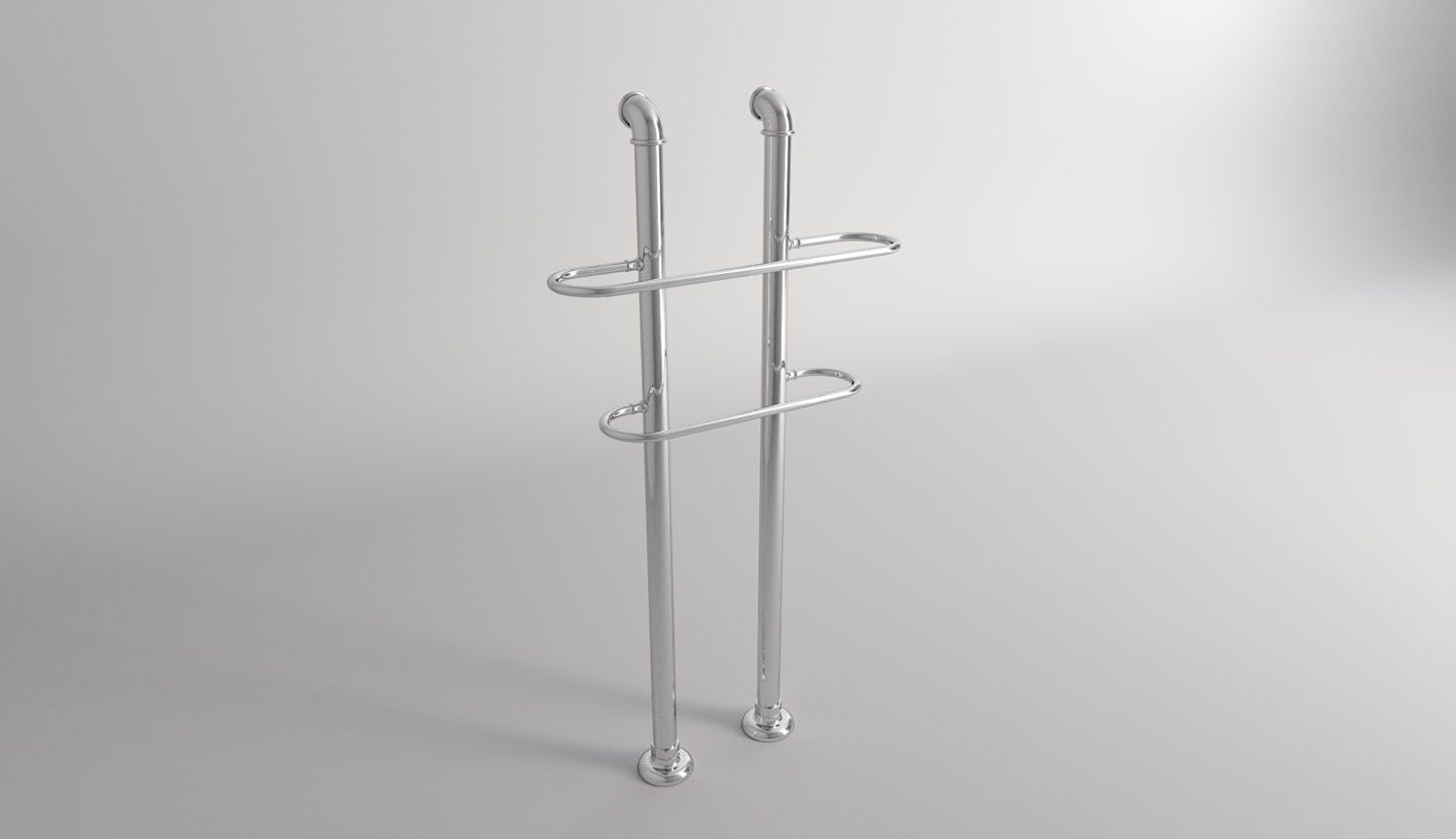 Смеситель для ванны с 2 отверстиями с ручным душем Park Avenue Hopkins ARCH-00123948 - Вид №6