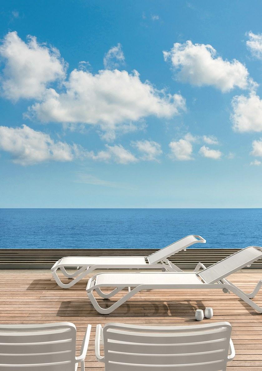 Откидной алюминиевый садовый шезлонг Ocean Santreyd sun-id-1432671 - Вид №4