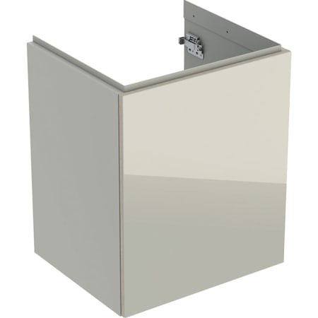 500.608.JK.2 Шкафчик для раковины Geberit Acanto, с одной дверью и сифоном Geberit  - Вид №9