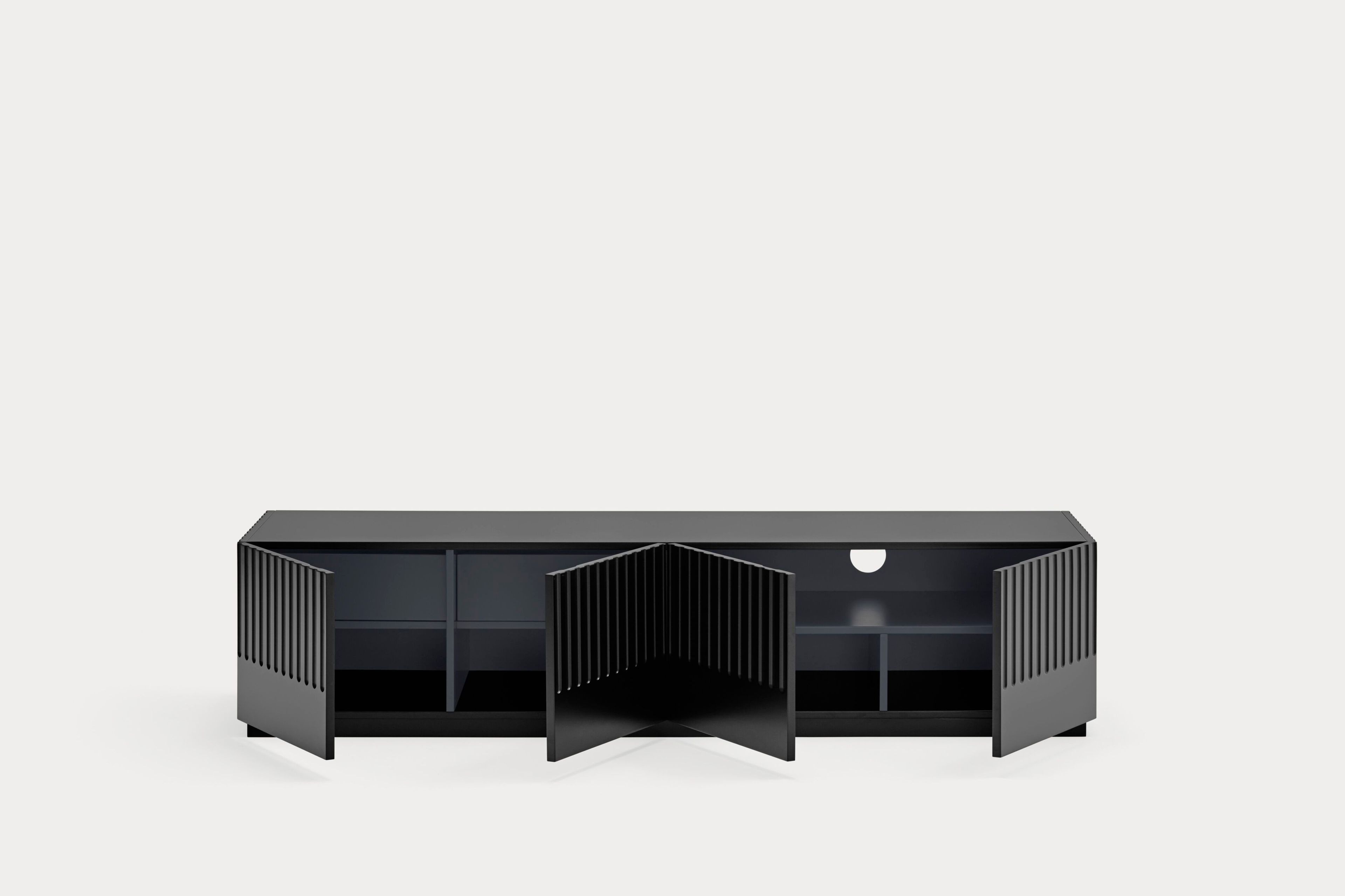 Шкаф для телевизора из МДФ с распашными дверцами TEULAT Doric ARCH-00017007 - Вид №6