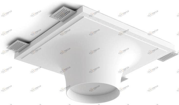 9010 novantadieci Полувстраиваемый потолочный светильник led из cristaly®  8935a 