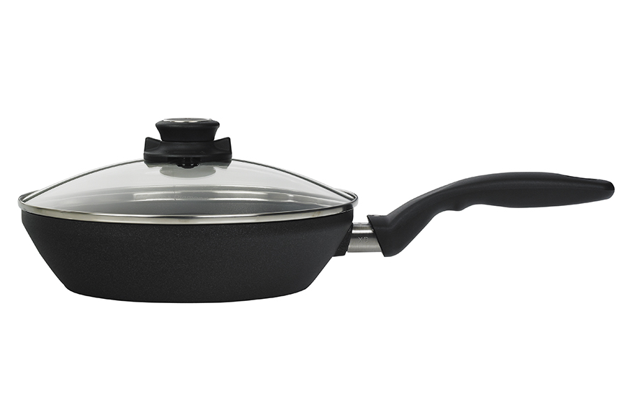 Сковорода индукционная Swiss Diamond со стеклянной крышкой, глубокая, Ø24 см XD6524IC - Вид №2