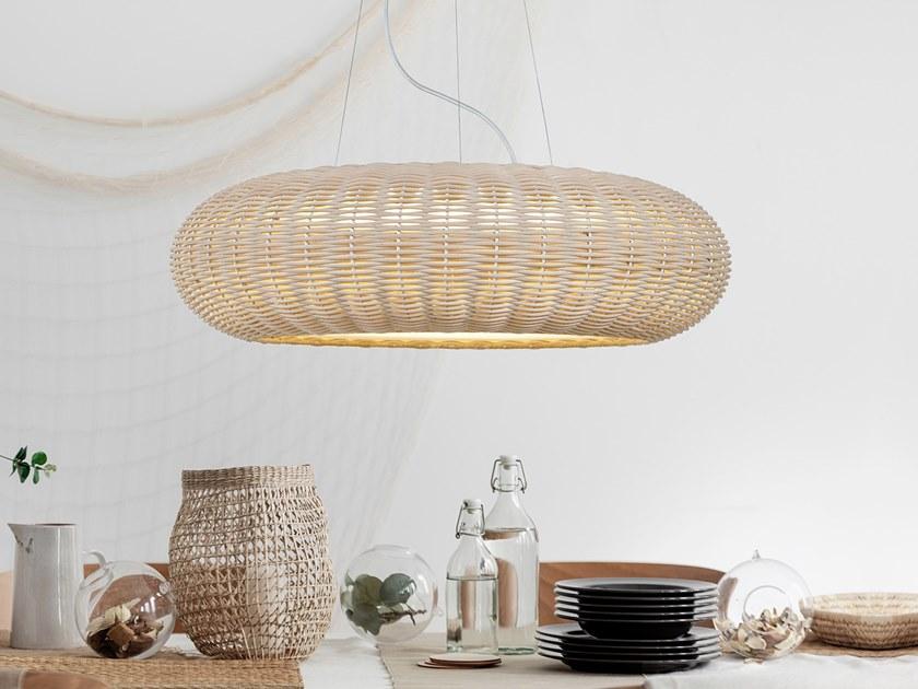 luxcambra Плетеный светодиодный подвесной светильник Niuet sun-id-1419107 - Вид №2