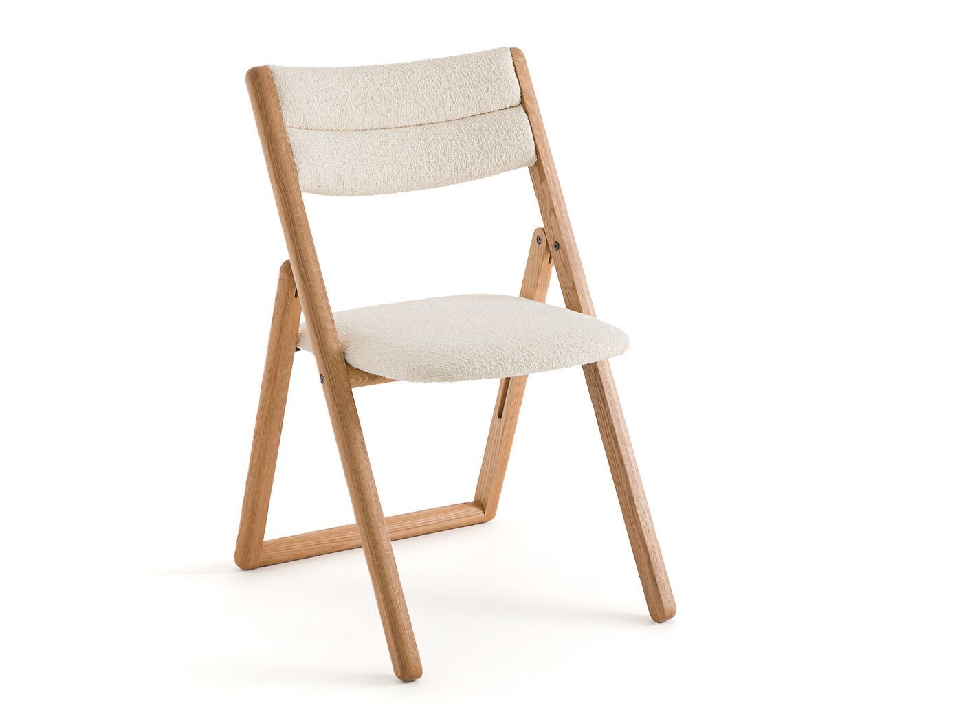 Складной стул из дуба и ткани AMPM утро ARCH-00053474