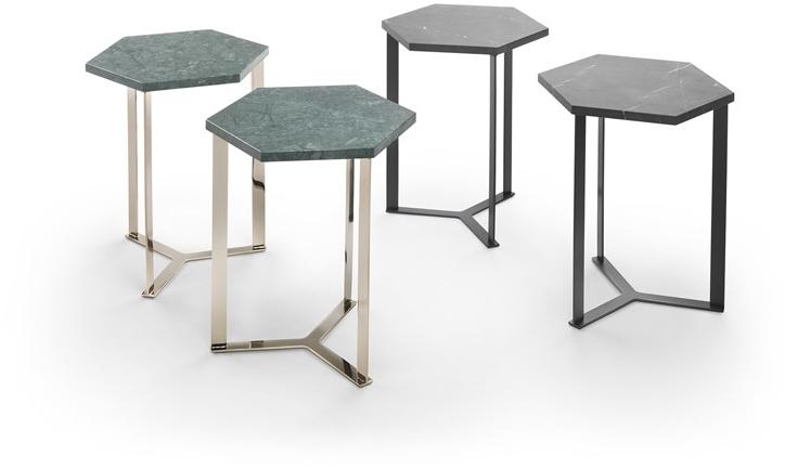 Marelli Шестиугольный мраморный журнальный столик sun-id-1466376 - Вид №4