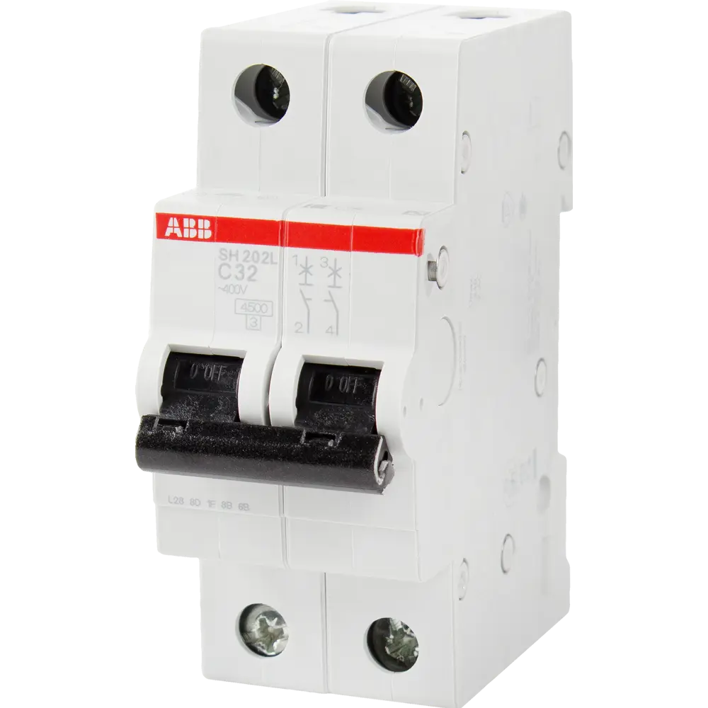 Автоматический выключатель ABB SH202L 1P N C32 А 4.5 кА 2CDS242001R0324 12486538 STLM-2103479 