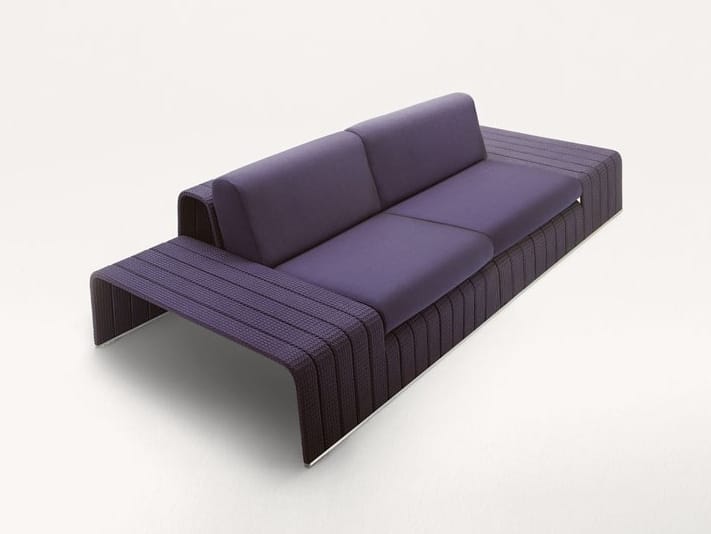 3-местный тканевый садовый диван Paola Lenti рамка ARCH-00098316 - Вид №2