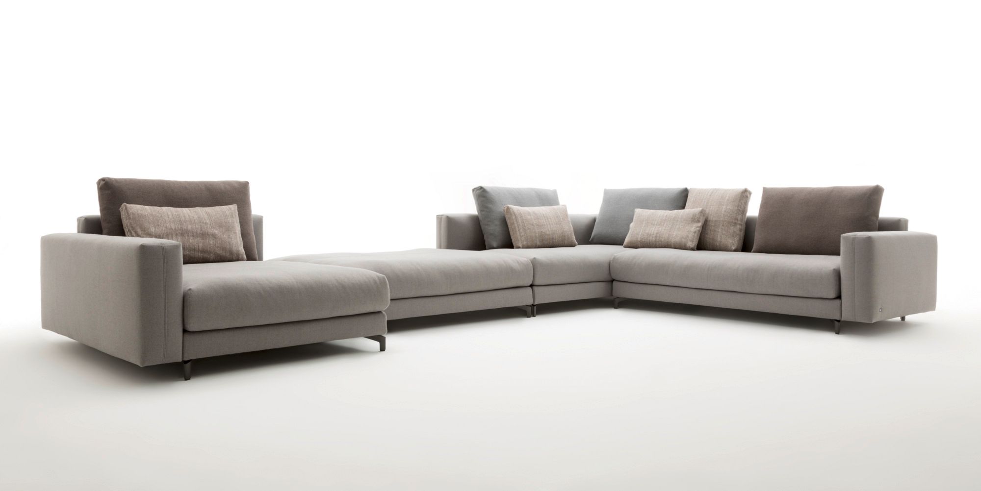 Угловой диван из ткани Rolf Benz Rolf Benz 007 NUVOLA ARCH-00144187 - Вид №1