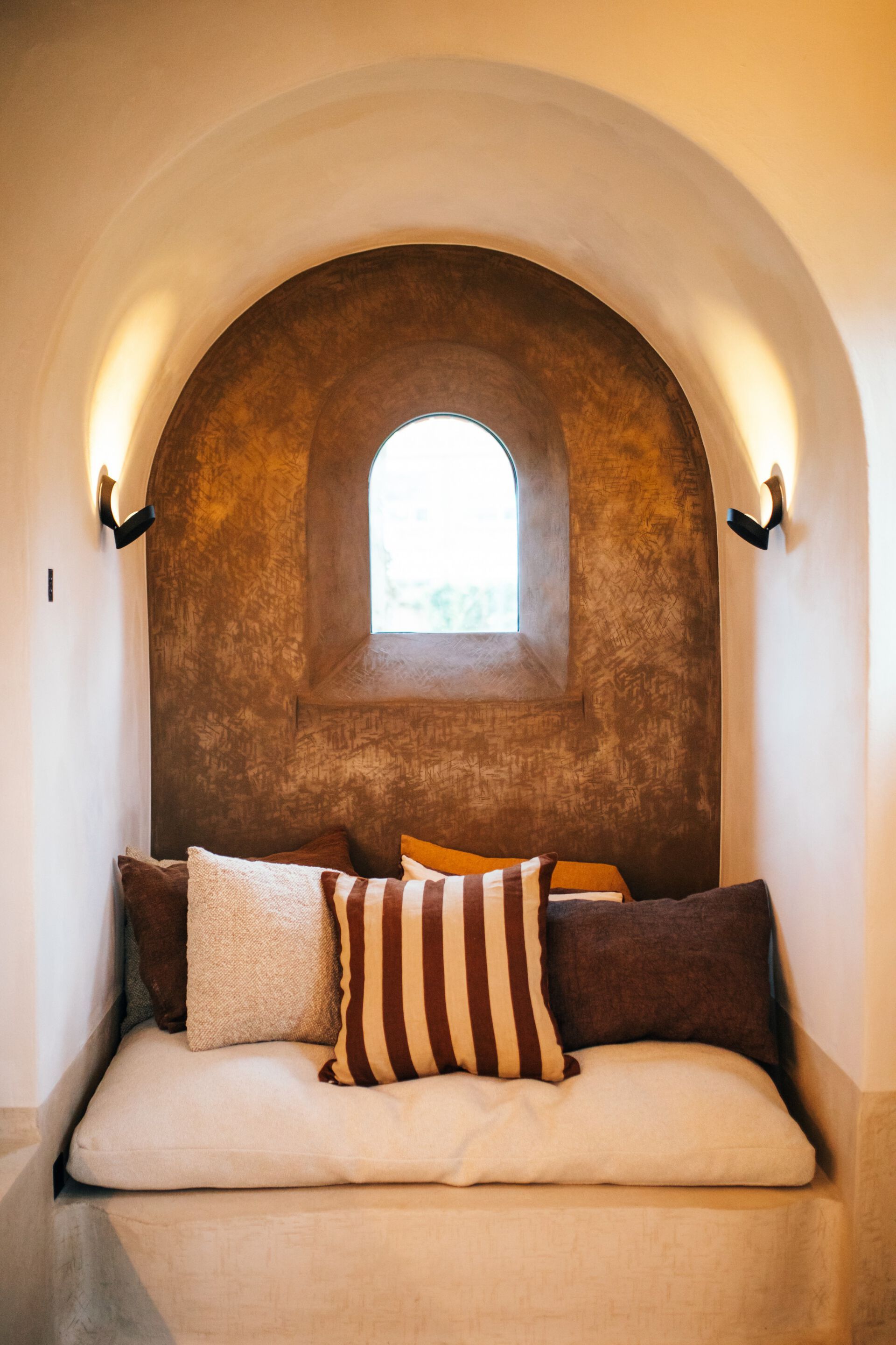 Прямоугольная однотонная льняная подушка POMAX BASICS ARCH-00153227 - Вид №7