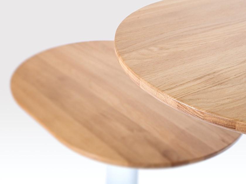 Liqui Contracts Высокий овальный стол из стали и дерева Georgie sun-id-1464490 - Вид №5