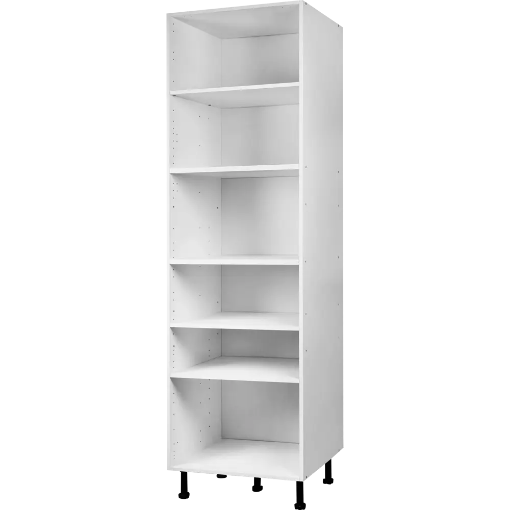 Колонка напольная 60x200x56 см, ЛДСП, цвет белый 82063065 STLM-2114896 DELINIA 