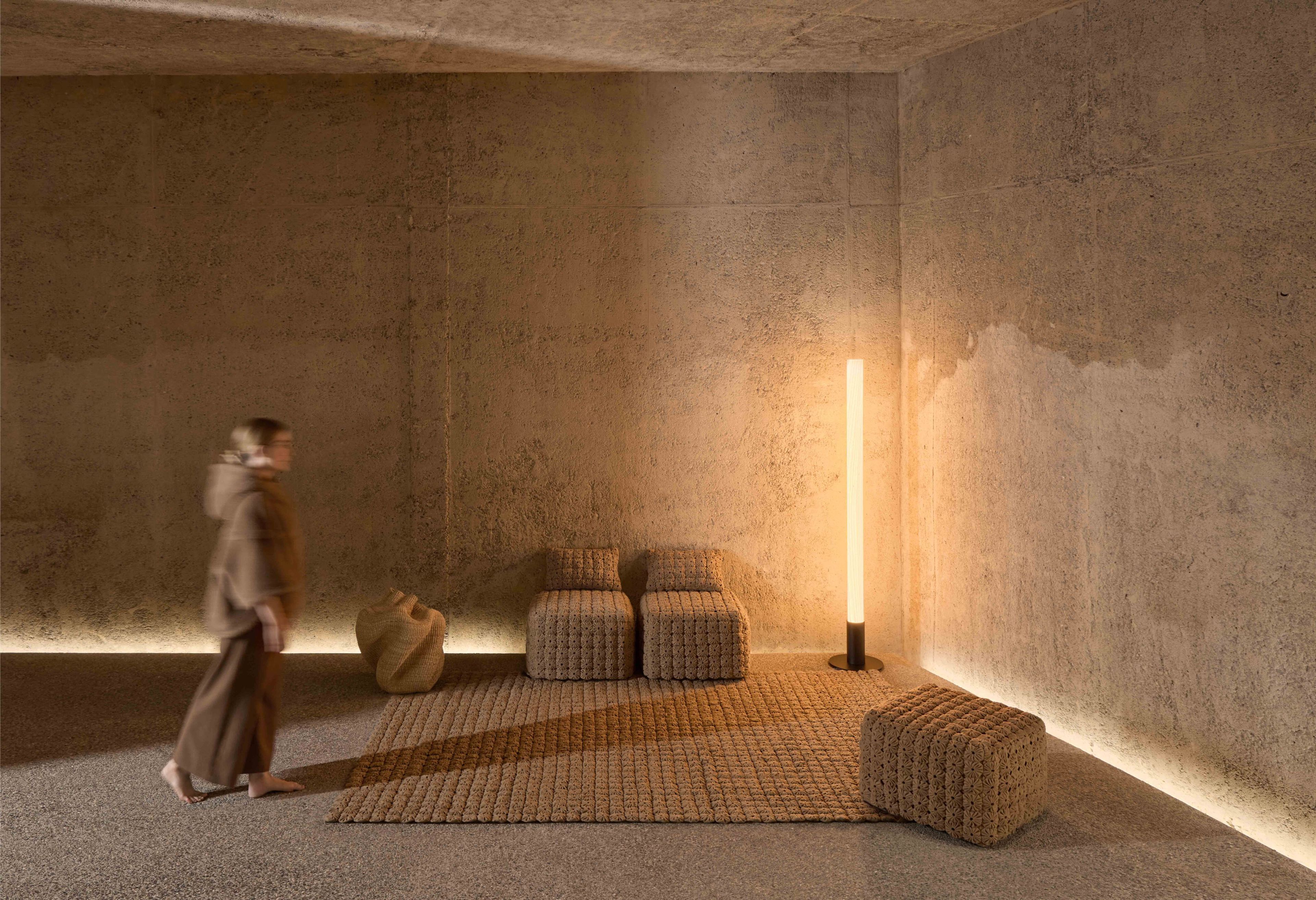 Съемный шерстяной пуфик GAN Momos ARCH-00144491 - Вид №8