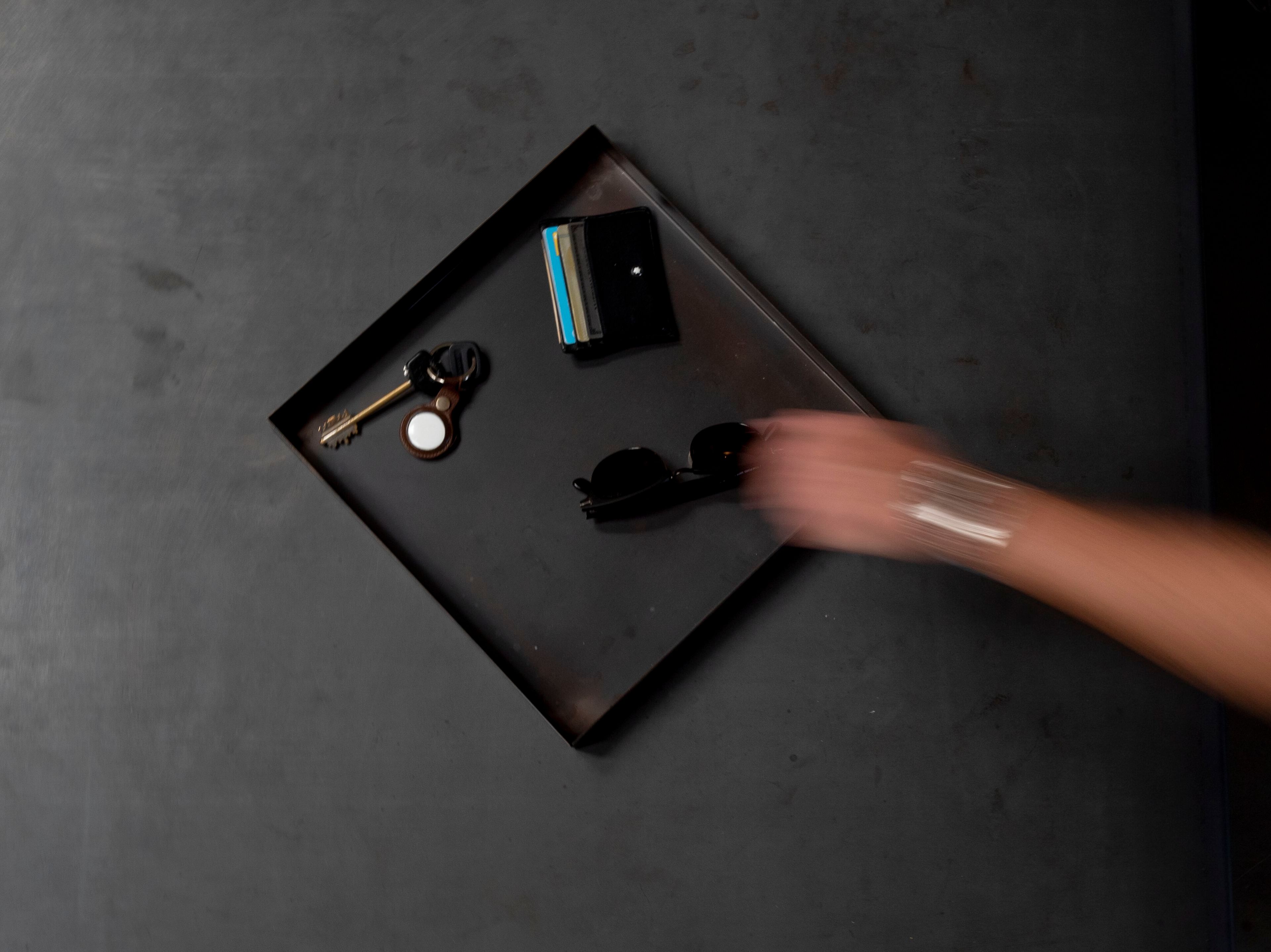 Латунный квадратный лоток 247LAB RB ARCH-00092081 - Вид №4