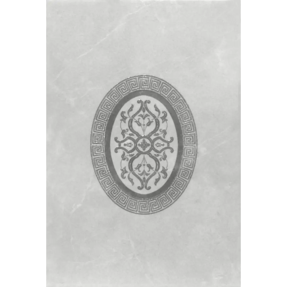 Декор настенный Шахтинская Плитка Дора 20x30 см глянцевый цвет серый STLM-2040392