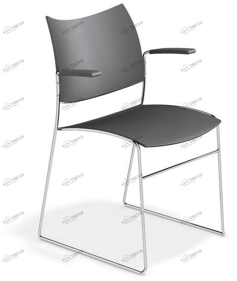 Casala Стул для конференций из пластика с подлокотниками Curvy 1288-10