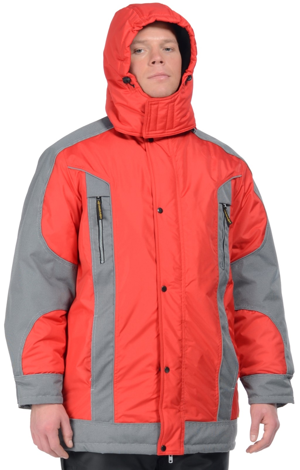 63119 Куртка "Ультра" зимняя красная  Зимняя спецодежда  размер 56-58/170-176  - Вид №11