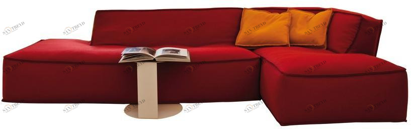 Verzelloni Секционный диван со съемным чехлом из ткани Noe sun-id-1458490