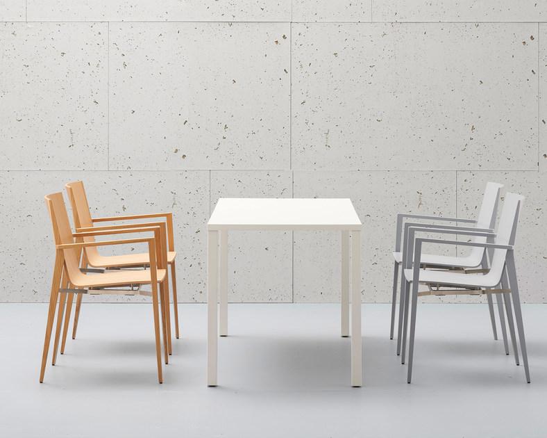 rosconi Штабелируемый деревянный стул с подлокотниками Tendo sun-id-1466861 - Вид №1