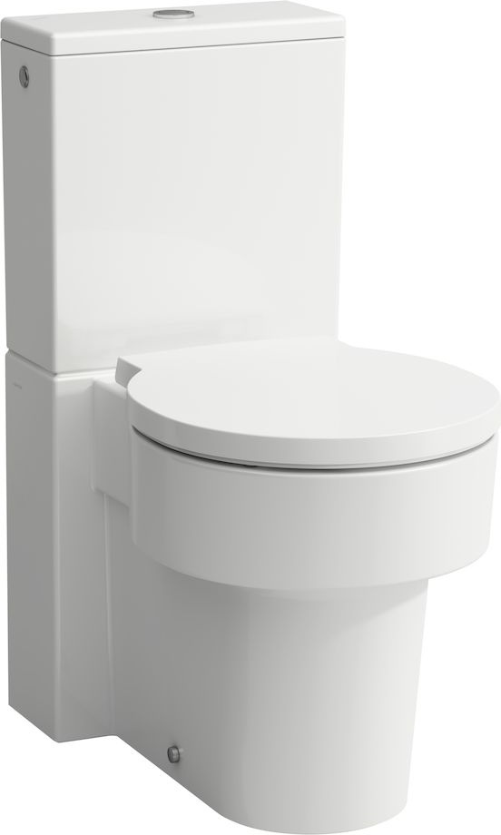 H8242814002311 Напольный унитаз, комбинированный, безободковый смыв Rimless, выпуск горизонтальный/вертикальный LAUFEN PRO