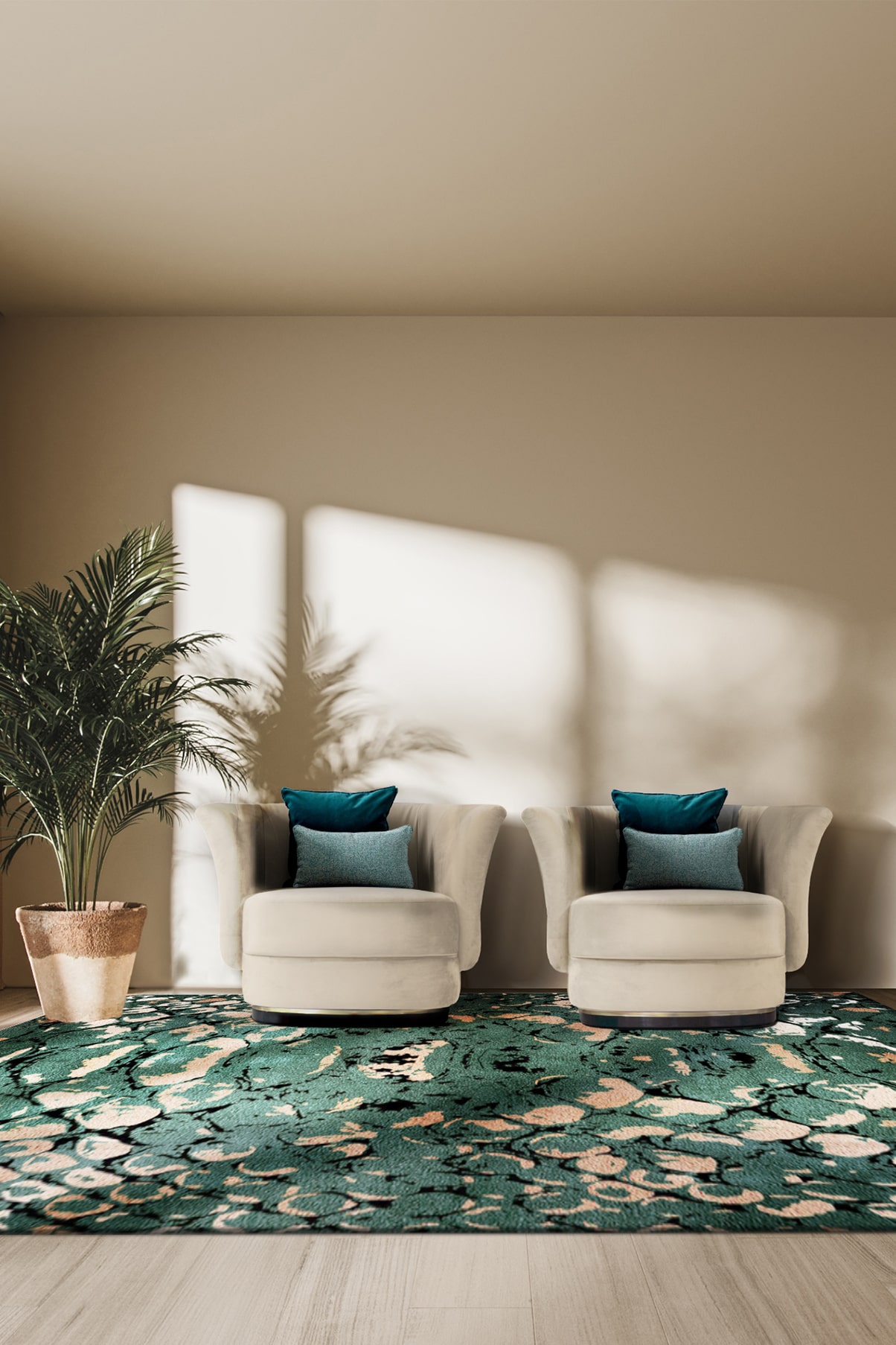 Рептилиусковрик RUG'SOCIETY Botanical 52_205 - Вид №1