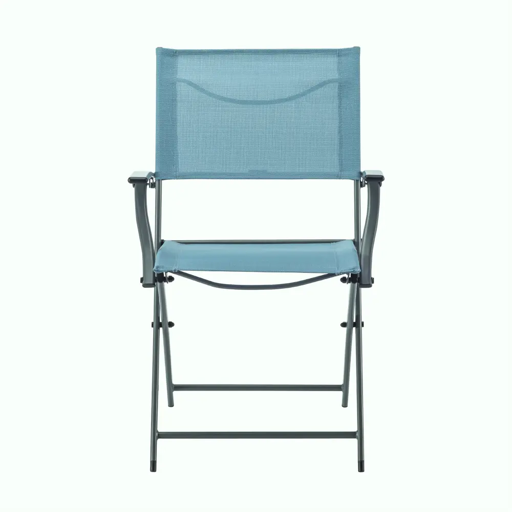 Кресло Naterial Emys Origami складное 54х52х83 см сталь голубой STLM-2023623 - Вид №2