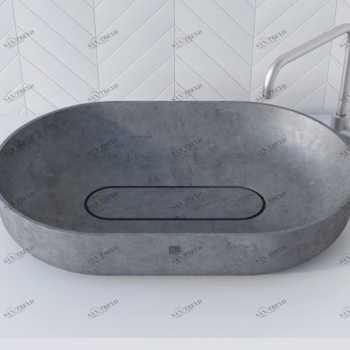 WВ607SERYJ Накладная раковина на столешницу  овальная BetOn 