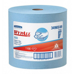 34965 Kimberly Clark Нетканый протирочный материал рулонный Kimberly-Clark WypAll X60 34965 1-слойный 1 рулон 374 м
