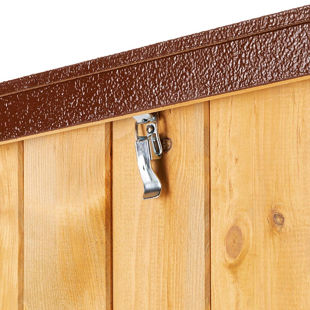 ПР0019185 Будка для собак Baita 80 деревянная, 102х70х65,5см FERPLAST  - Вид №6