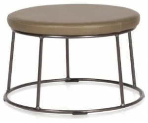 Jess Круглый кожаный журнальный столик