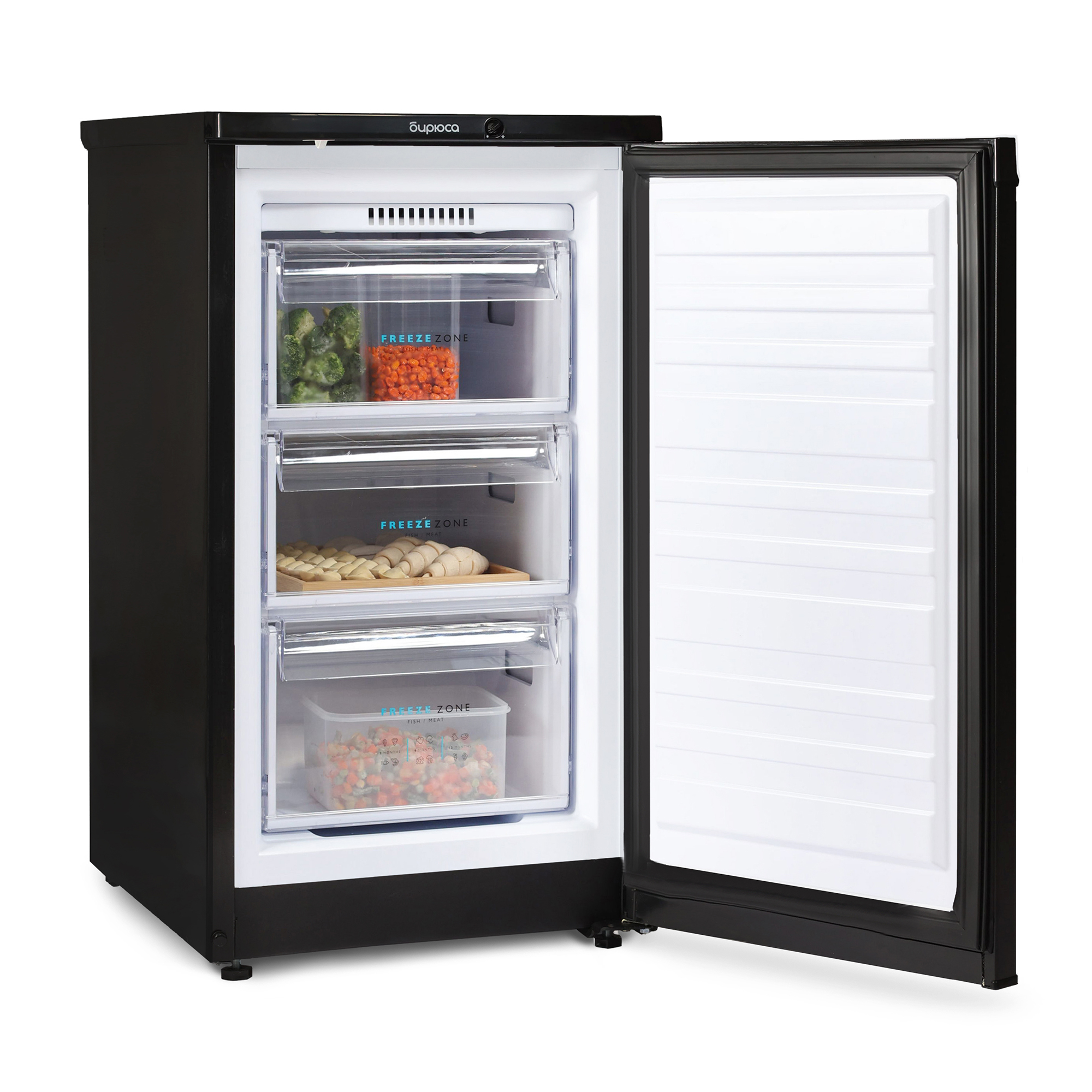 9283686 Морозильный шкаф  БИРЮСА B412 черный STDN-0046782 - Вид №5