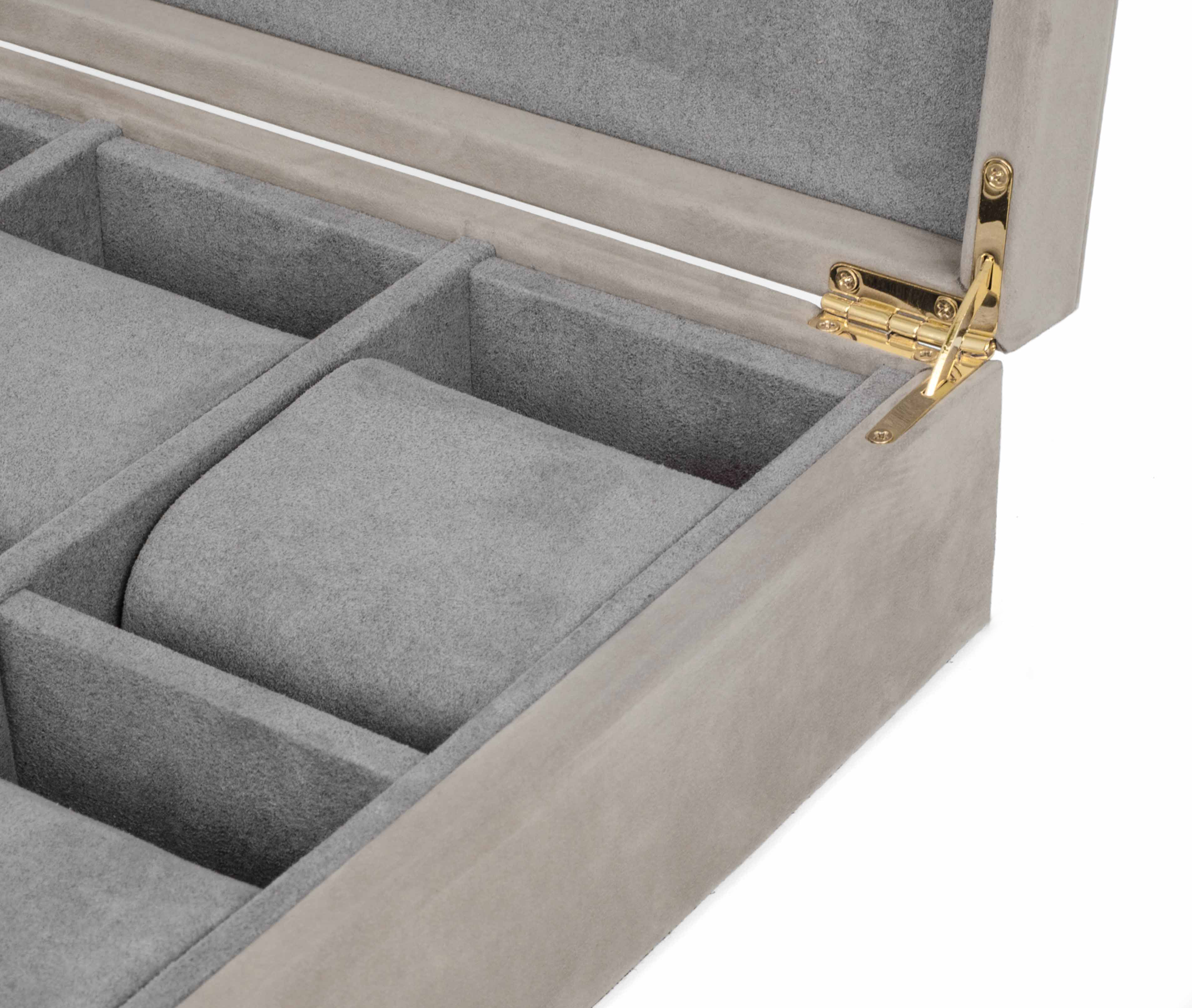 Коробка для часов Prestige - 35X25XH7 см / зернистая кожа_черный Pinetti 00.1389.029.001 - Вид №2