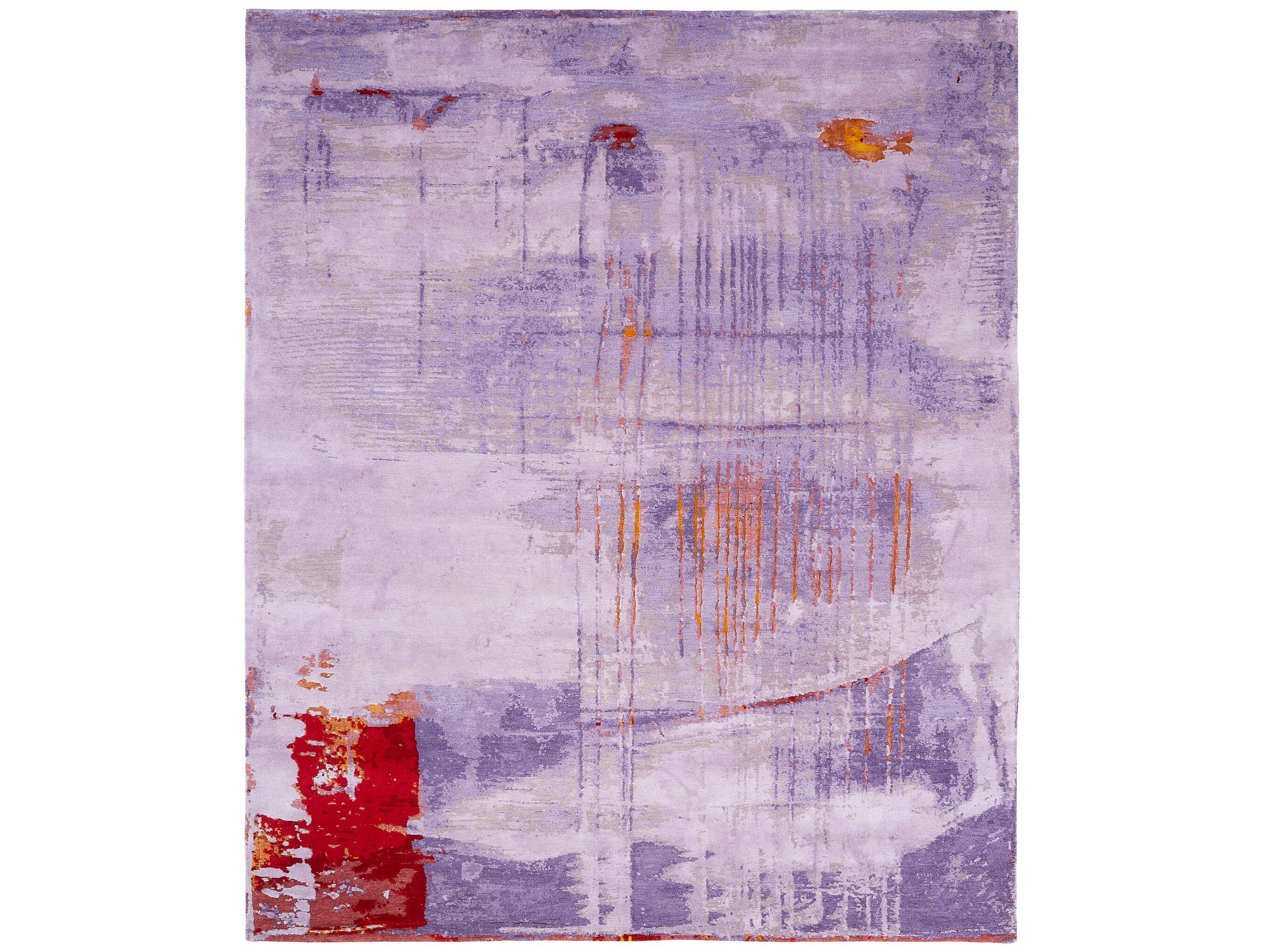 Прямоугольный ковер ручной работы из шерсти и шелка Vartian ArtworX ARCH-00055324