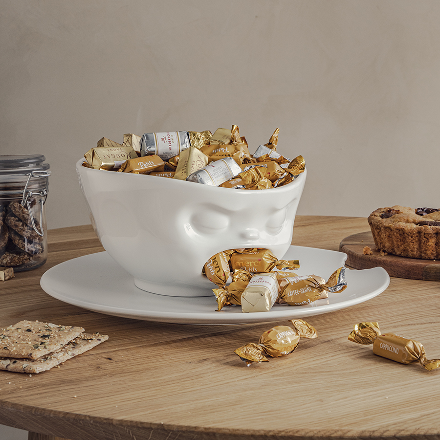 T02.42.01 Чаша tassen barfing 1 л белая Tassen by FIFTYEIGHT PRODUCTS  - Вид №6