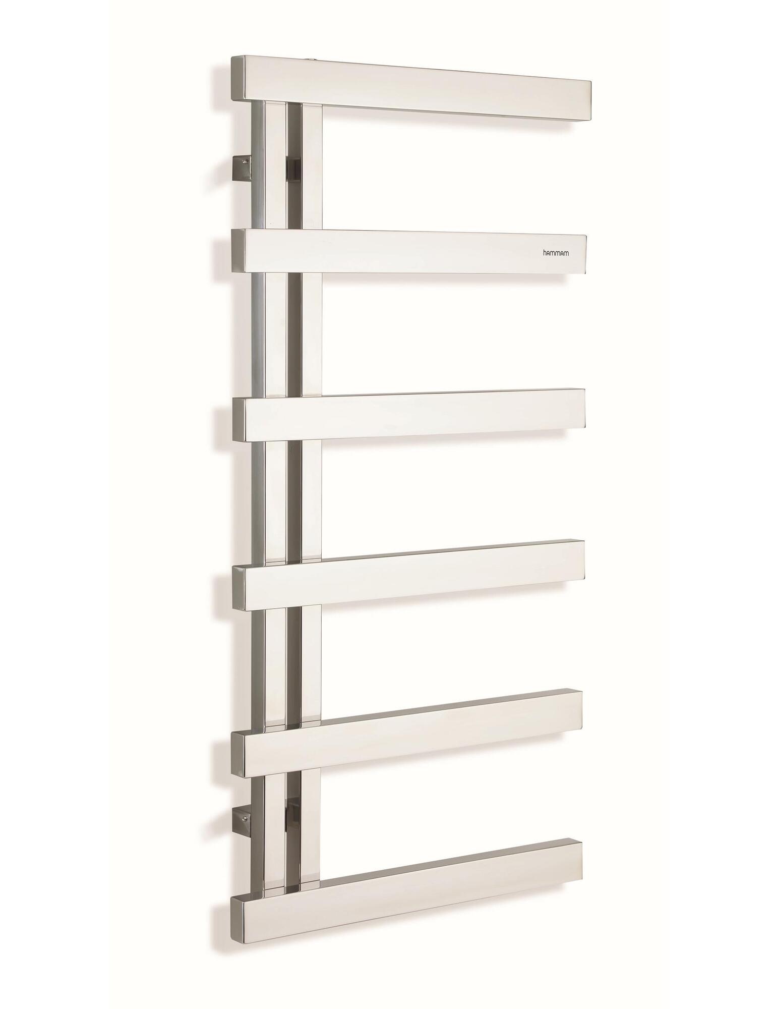 Полотенцесушитель Hammam BLIZZARD Stainless steel  комбинированный; электрический или водяной Сталь  - Вид №8