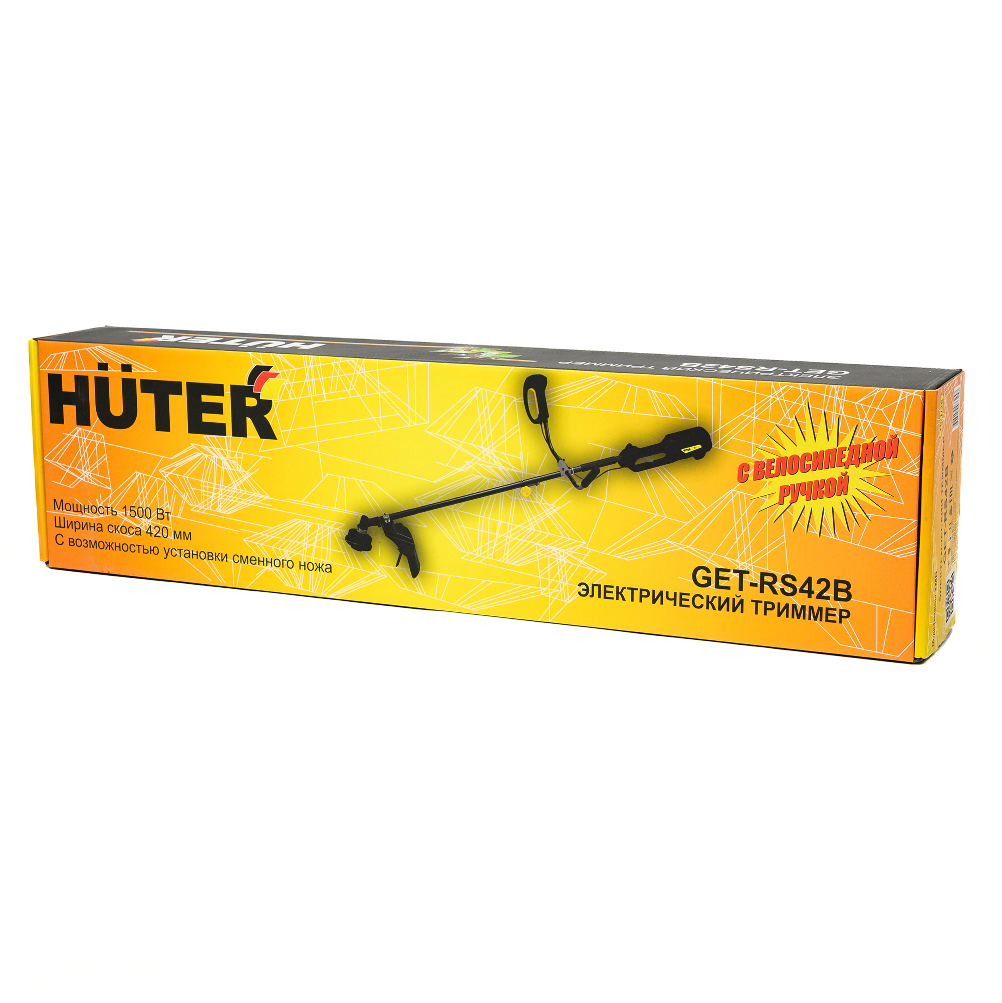 Электрический триммер HUTER GET-RS42B с верхним двигателем 1500 Вт 85044343 STLM-0057873 - Вид №9