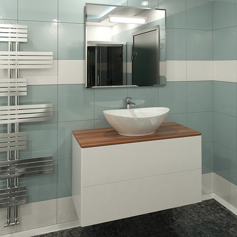 Orange Ot-100TuWOOD Тумба подвесная Otto без раковины. Белый sun-id-1517189 - Вид №2